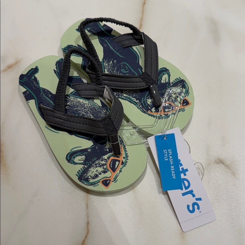 Carters pool sandals (7-8)